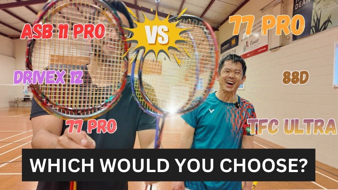 The ULTIMATE Badminton Rackets Showdown Find Your Perfect Match!