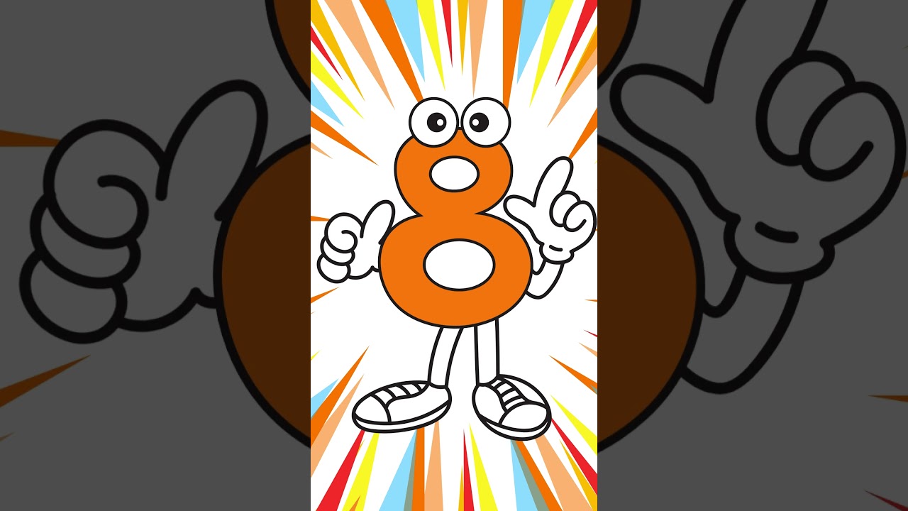 Number 8 | Number Eight | Number Series