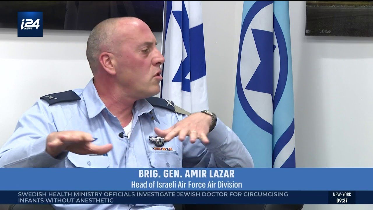 EXCLUSIVE: Head of Israeli Air Force Air Division on Military Action in Gaza