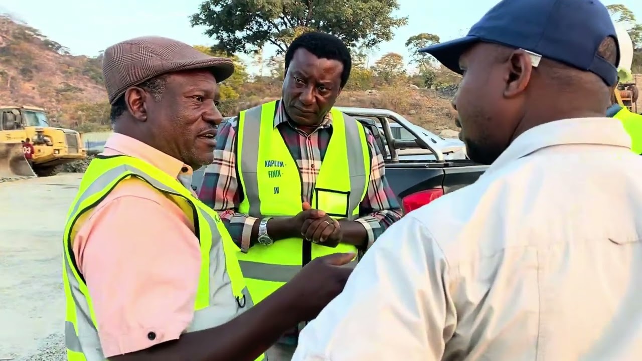 The HH Road project promised by President Hakainde Hichilema is steadily taking shape
