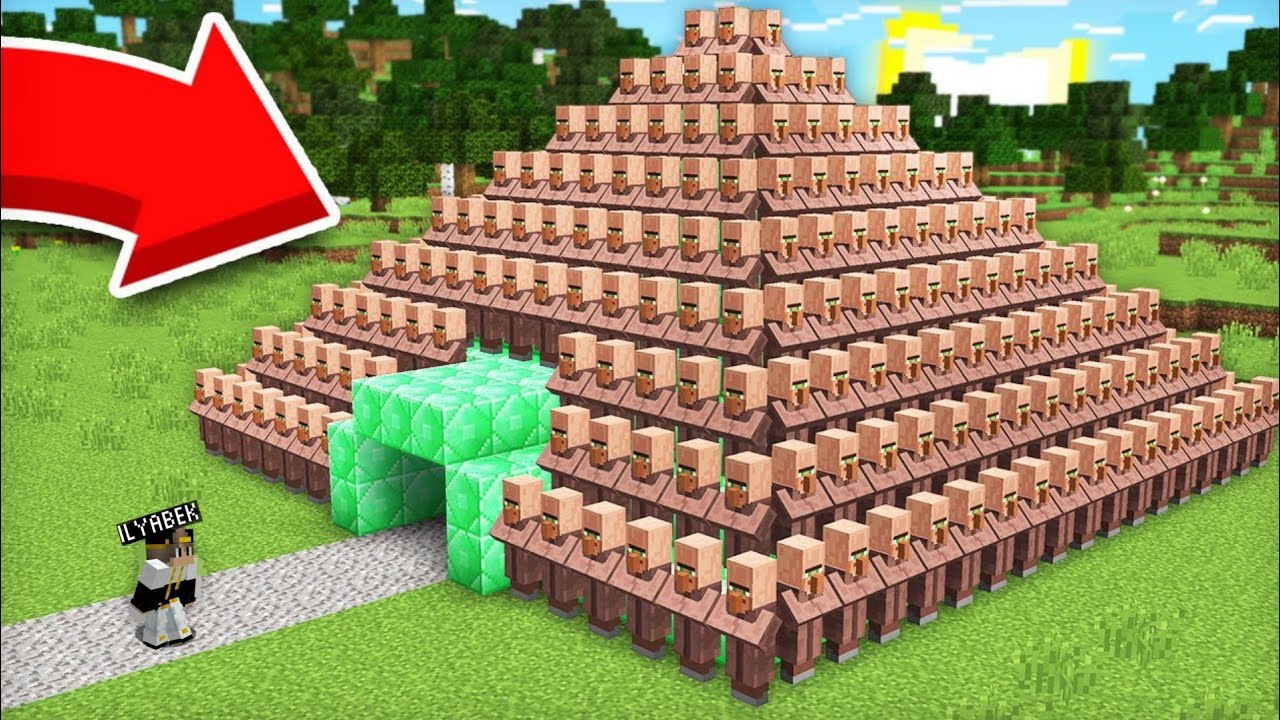 😱QISHLOQDA QISHLOQILILIK PIRAMIDA ! | MINECRAFT UZBDK TILIDA