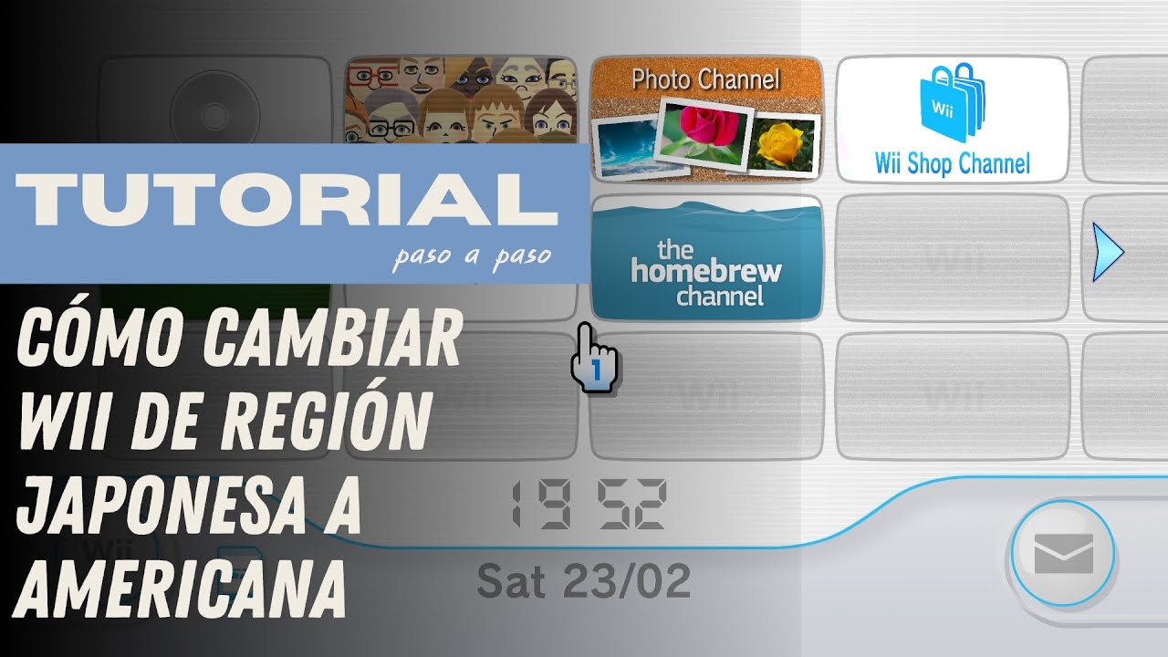 Cómo cambiar la Wii de región japonesa a región americana | Tutorial paso a paso | Wii JAP a Wii USA