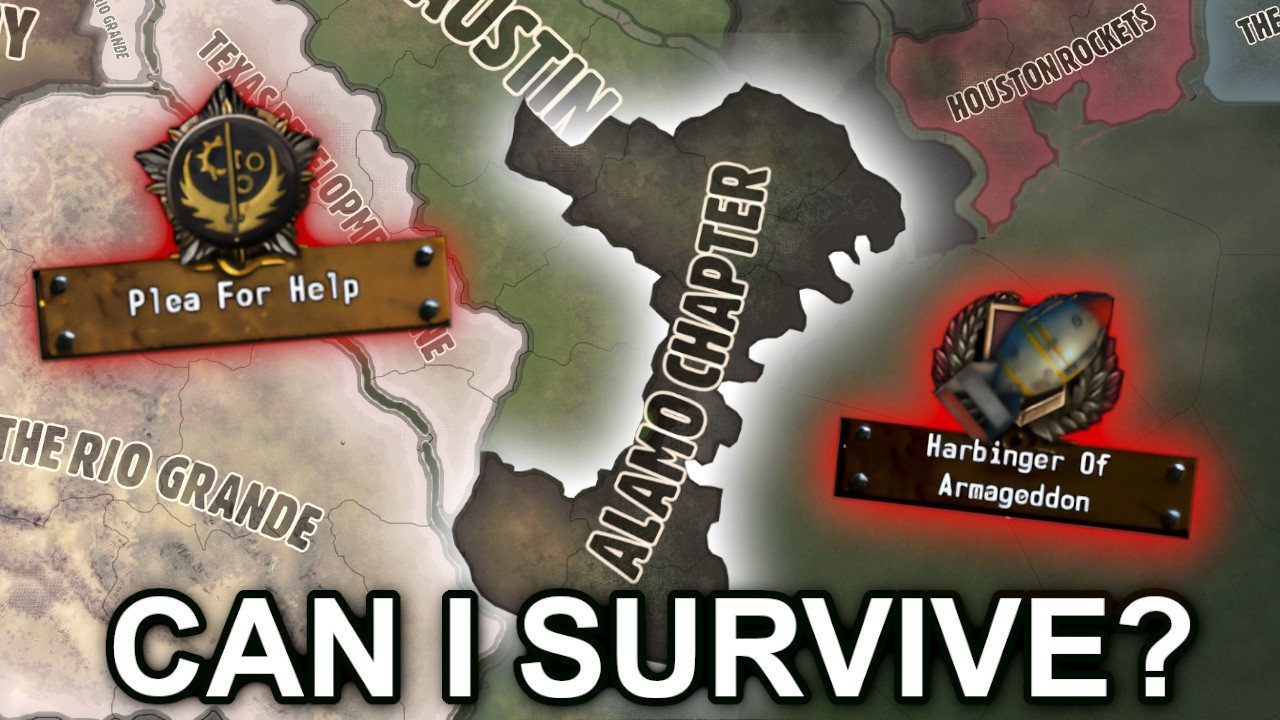 Can The Alamo Chapter Survive In Hearts Of Iron 4 Old World Blues