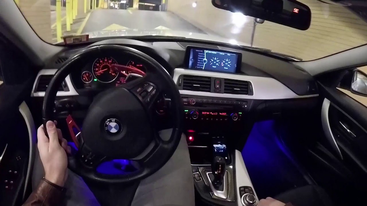 POV DRIVE: F30 328I QUAD EXHAUST, INTAKE, SPORT TRANS CODED