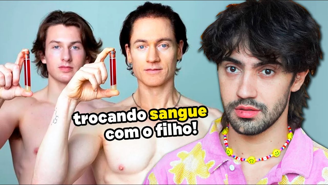 caso bizarro do bilionário que gasta milhões pra voltar a ter 18 anos