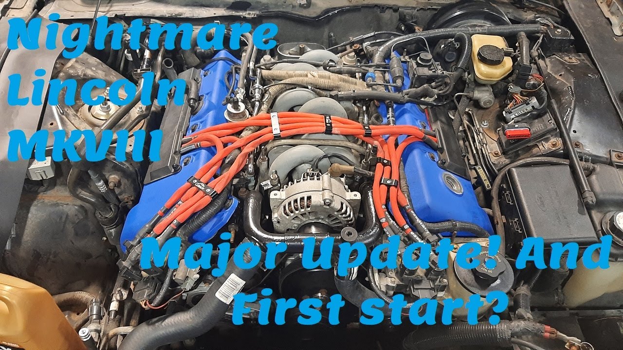 Обновление проекта &laquo;Кошмар Lincoln MKVIII&raquo;! Замена двигателя Ford 32v 4.6 DOHC завершена!