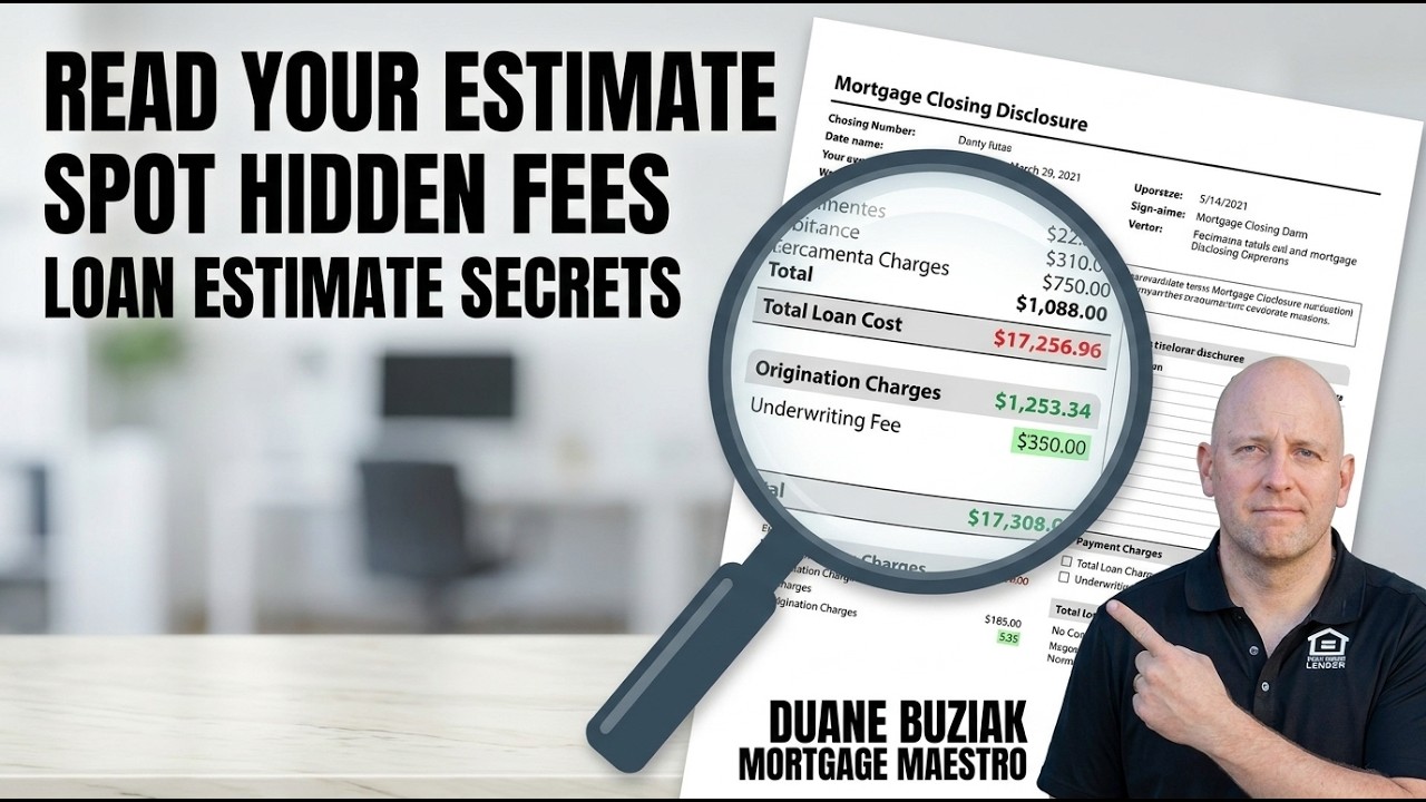 How to Read Your Loan Estimate: Hidden Costs Exposed (2026)