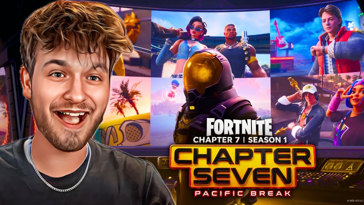 FORTNITE CHAPTER 7 SEASON 1: PACIFIC BREAK TRAILER REACTION