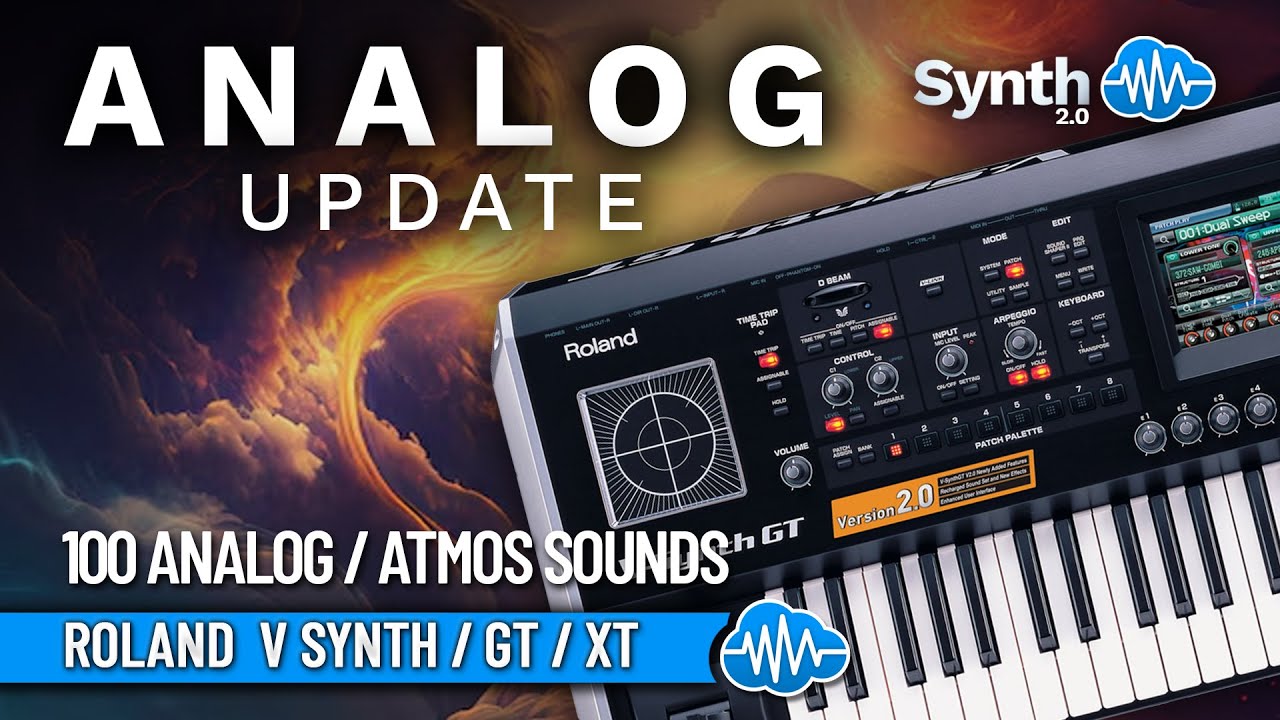 Roland V Synth XT GT - Don Solaris Soundset V1 ♫ 100 пользовательских звуков ►АНАЛОГОВОЕ ОБНОВЛЕНИЕ