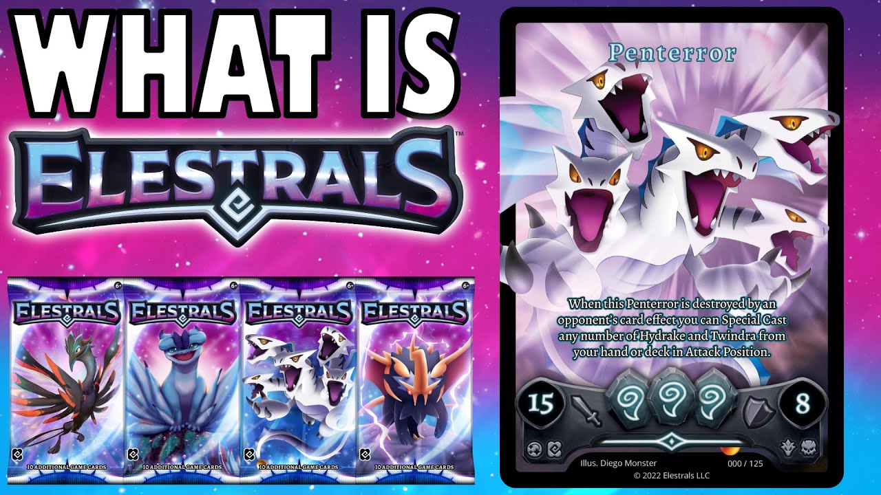 Что такое ELESTRALS TCG? Новая коллекционная карточная игра от ADrive!