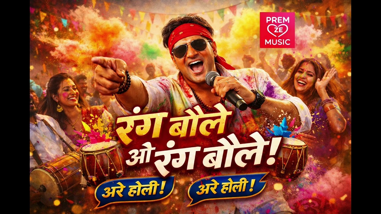 ढोल, रंग और देसी होली वाइब 🌈🔥Play loud, dance hard, celebrate together.होली है!#HoliSong #DesiVibes 
