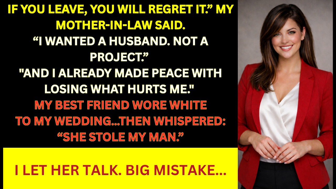 “My Best Friend Wore White To My Weding Told Everyone I ‘Stole Her Man’ … So I Played The Recording”