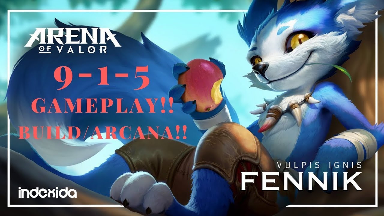ARENA OF VALOR FENNIK GAMEPLAY!!