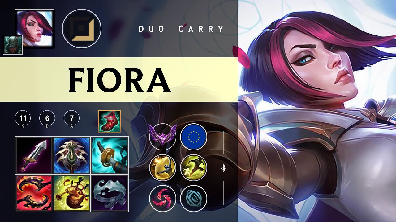Fiora ADC vs Zeri - EUW Master Patch 26.01