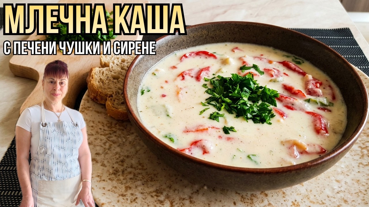 Бабината гозба с печени чушки, stew with roasted peppers, kızarmış biberli güveç