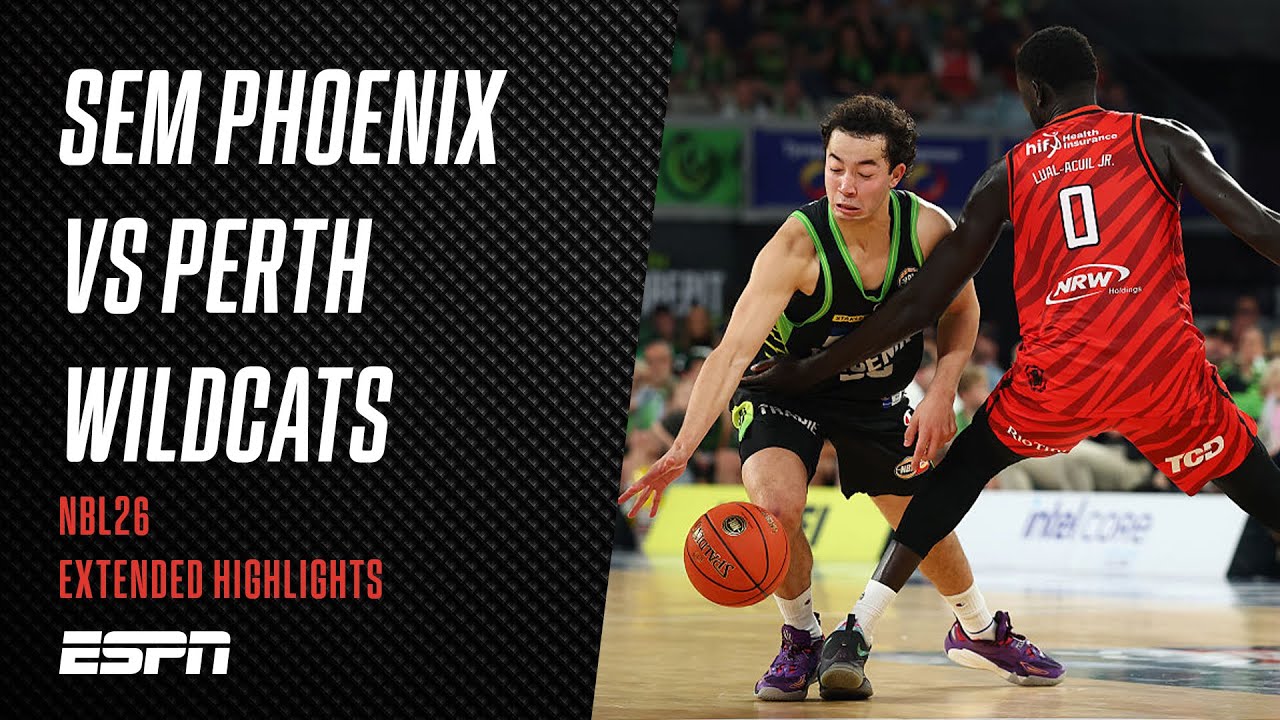 NBL Mini: South East Melbourne Phoenix vs. Perth Wildcats | Extended Highlights