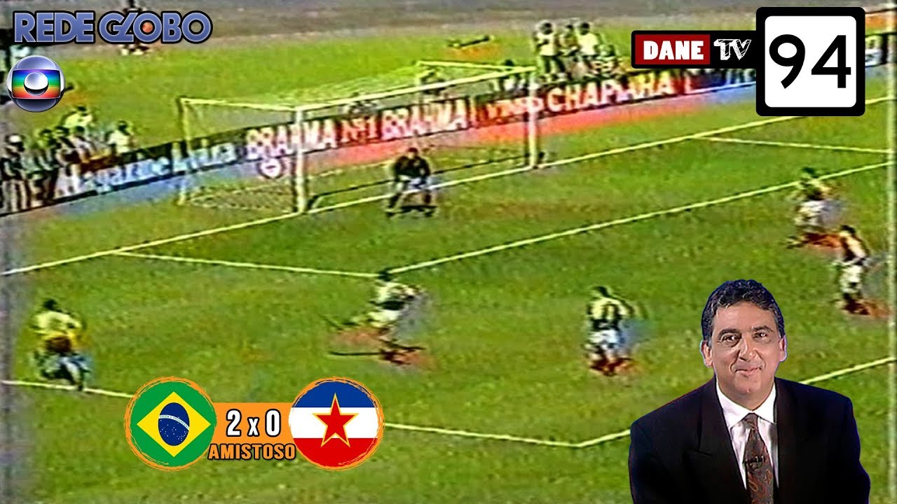 amistoso 1994 - Brasil 2x0 Iugoslávia