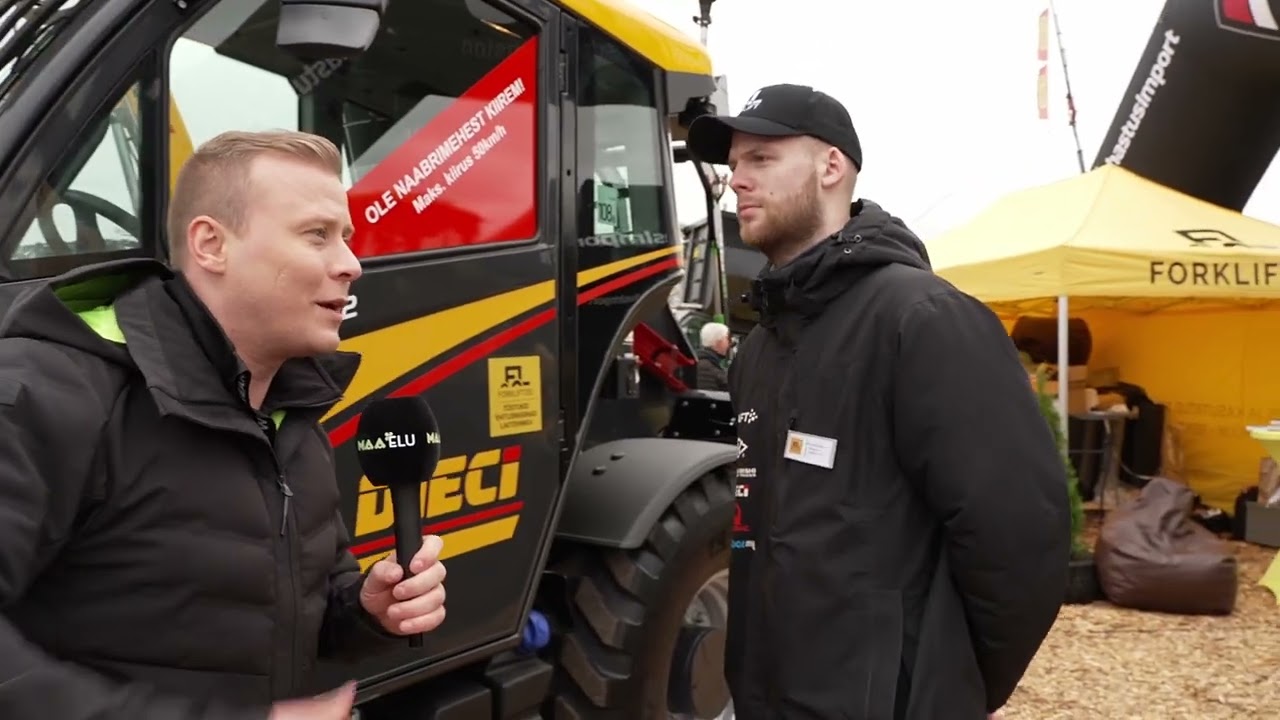 Uusima ja kiireima teleskooplaaduri - Dieci Agri Power X2 esmaesitlus Maamessil