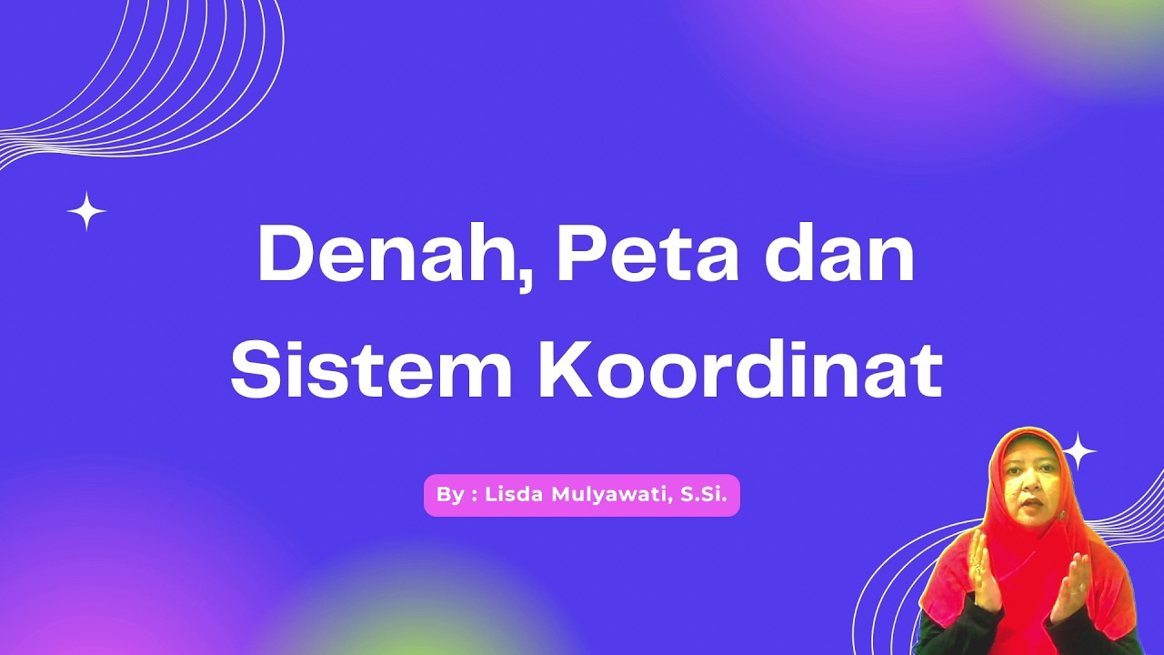 Denah, Peta, dan Sistem Kordinat