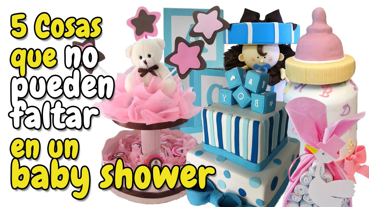 5 Cosas que no pueden faltar en tu Baby Shower HD