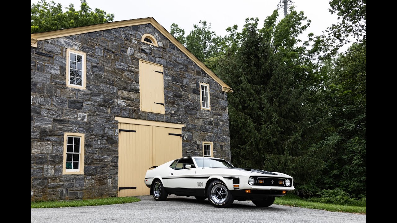 1971 Ford Mustang Mach 1 - Detailed Walk-Around and Features Video Midway Through the Auction on BaT