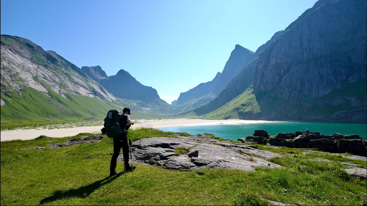 Hiking 45 Miles Alone Across Lofoten, Norway