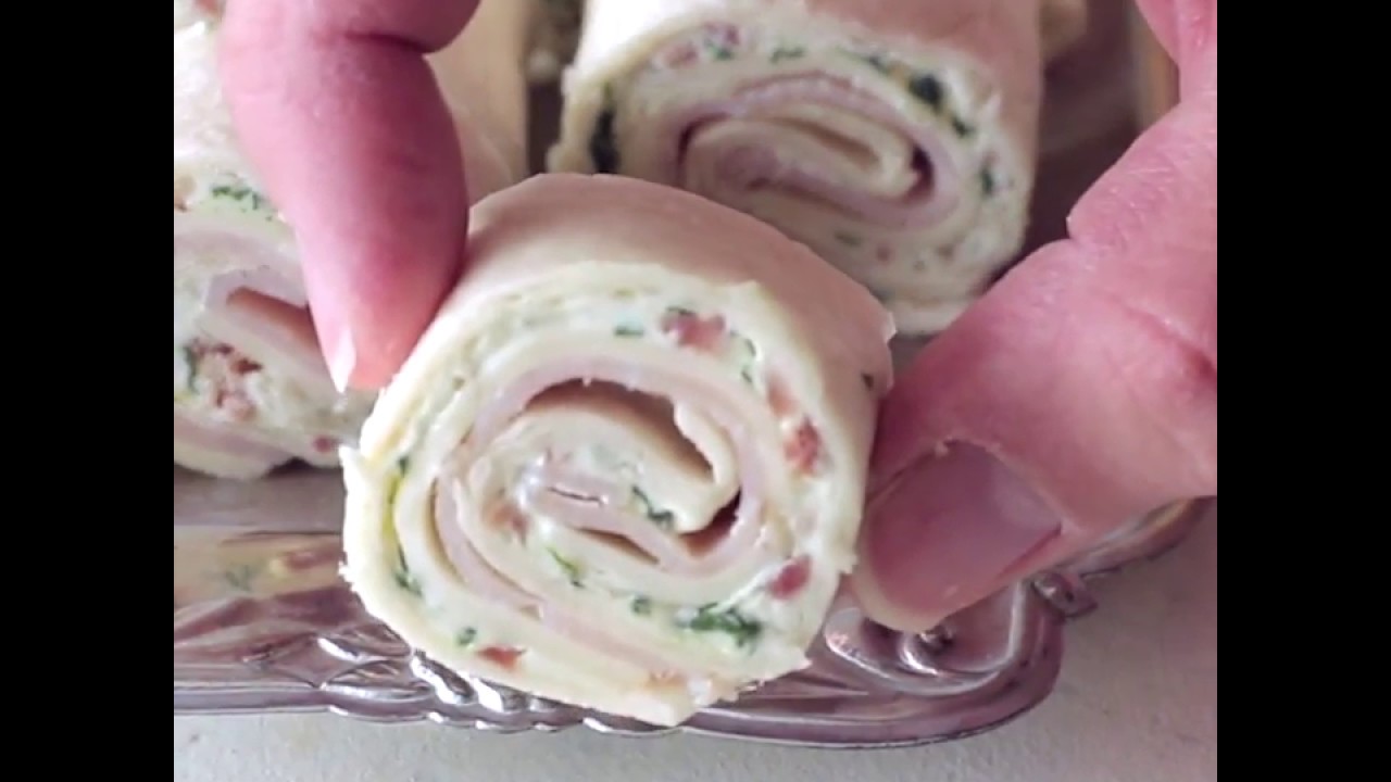 Cheesy Turkey Bacon Ranch Pinwheels