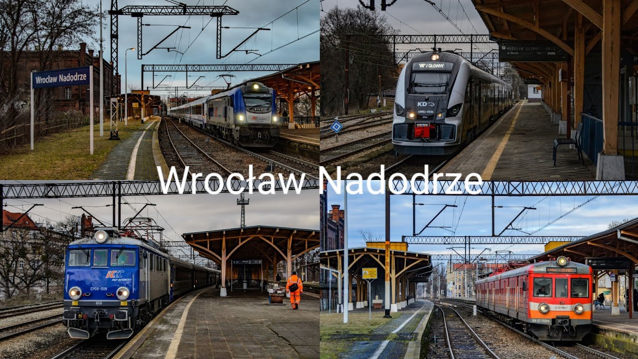 Poranek na stacji Wrocław Nadodrze 13.02.2026 *ZSW IC Asnyk* *EN57 - 702* 