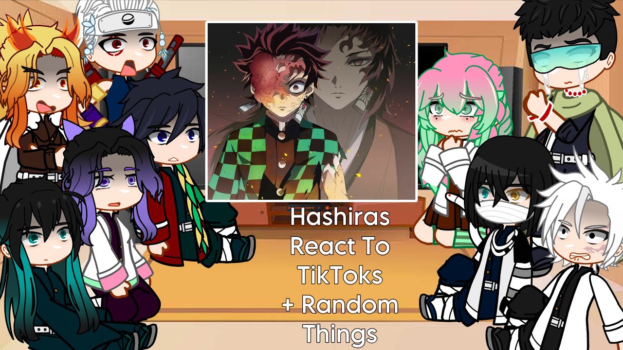 [FULL] Hashiras React To TikToks + Random Things || Demon Slayer Spoilers! || Gacha 🇺🇸