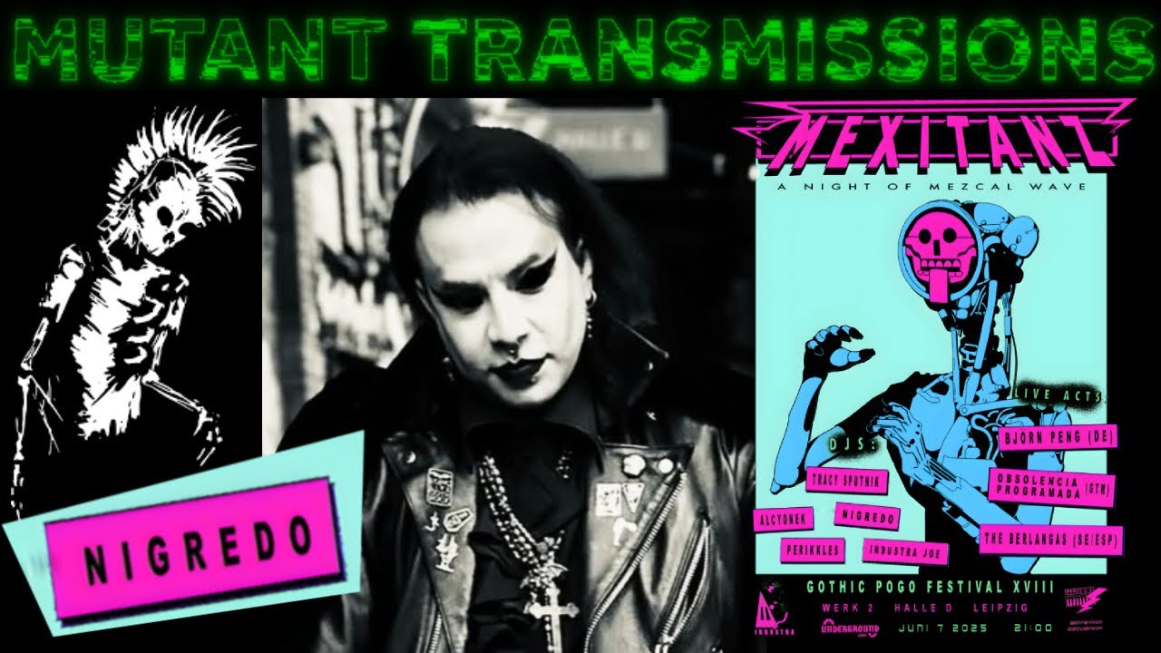 🟣💀🟣 Gothic Pogo Festival Mexitanz - DJ Nigredo (Mexico) 🟣💀🟣