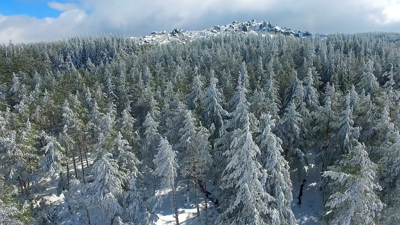 Parque Natural da Serra da Estrela Visto do Céu | Inverno 2016