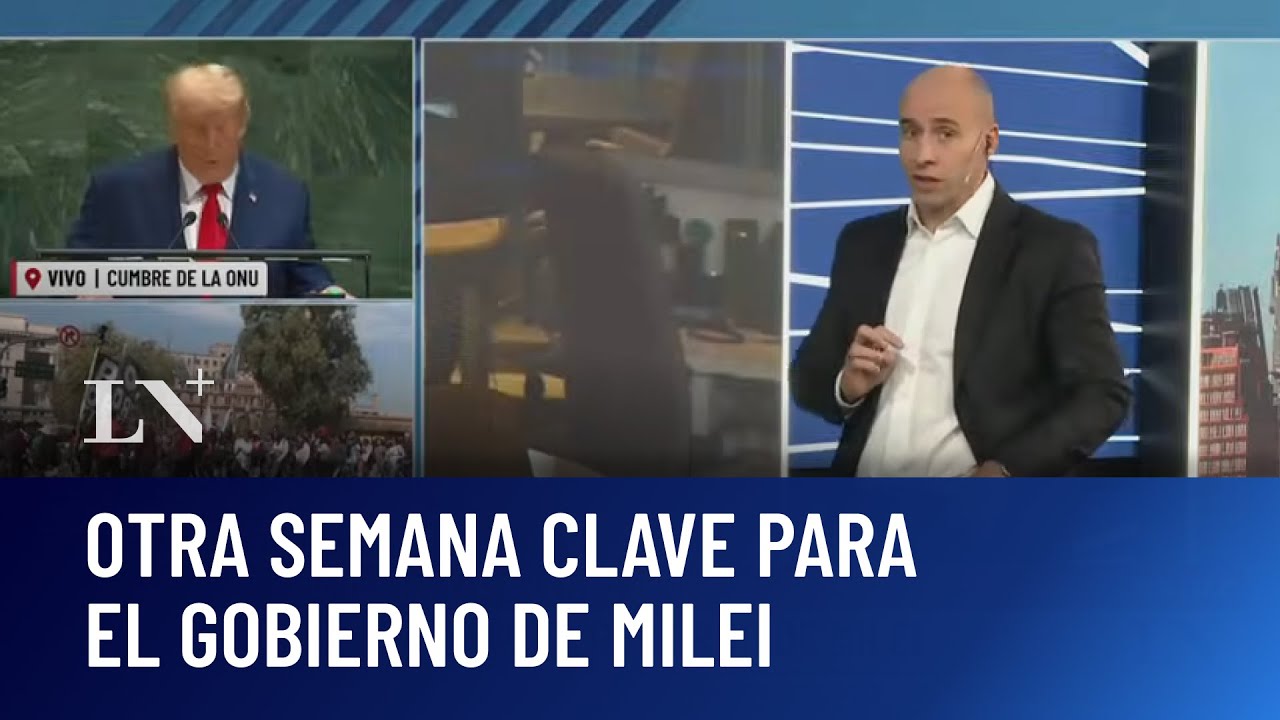 Otra semana clave para el gobierno de Milei: gira, ayuda financiera y operativo 26-O
