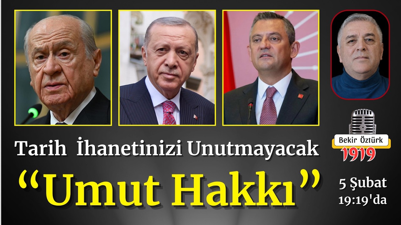 AKP + MHP + CHP = Öcalan'a Özgürlük