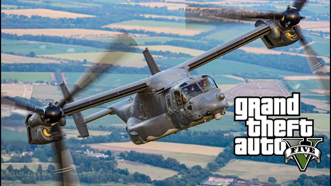 GTA 5 Bell Boeing V-22 Osprey [MOD]