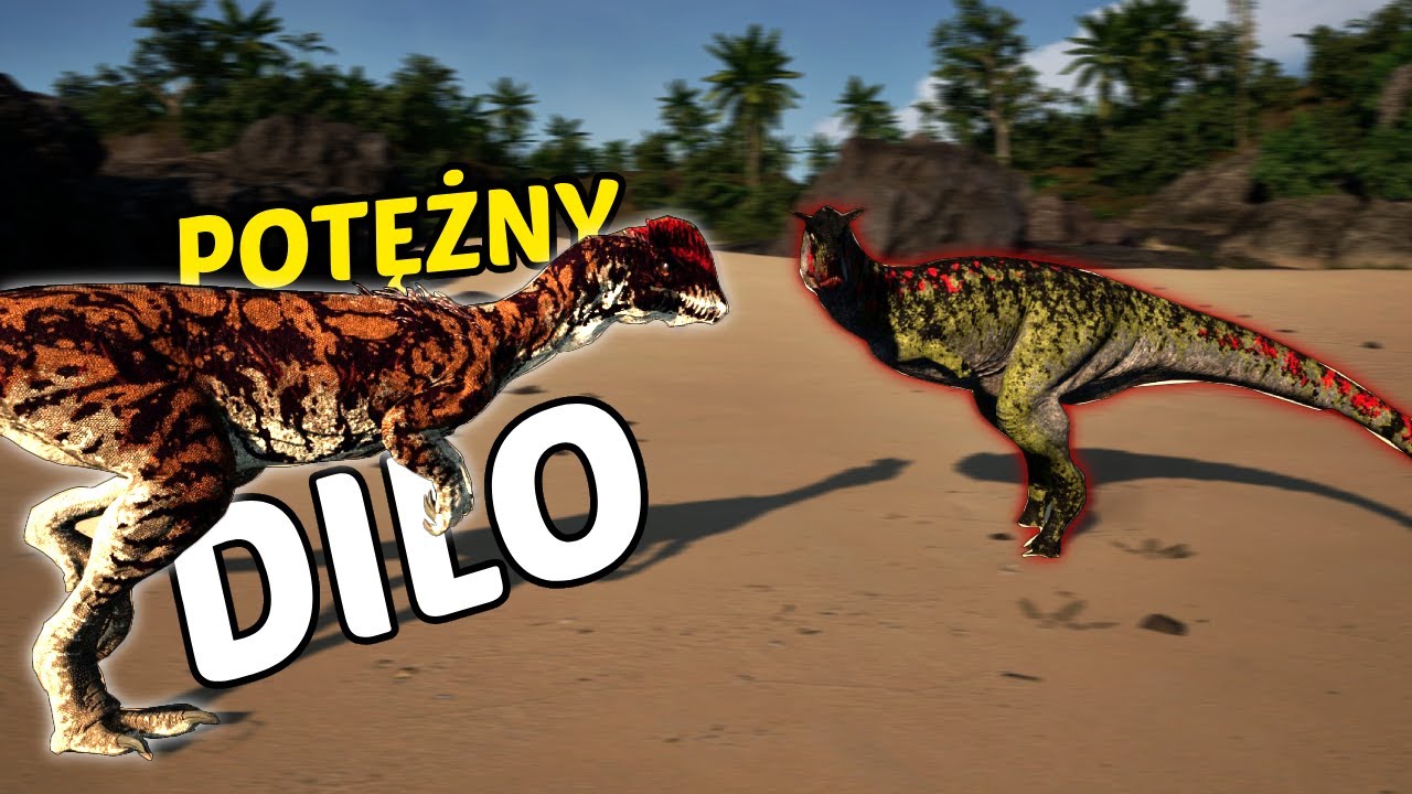TO NAJLEPSZA GRA DILOFOZAUREM  *pokazuje pro umiejętności*  (The Isle Evrima)