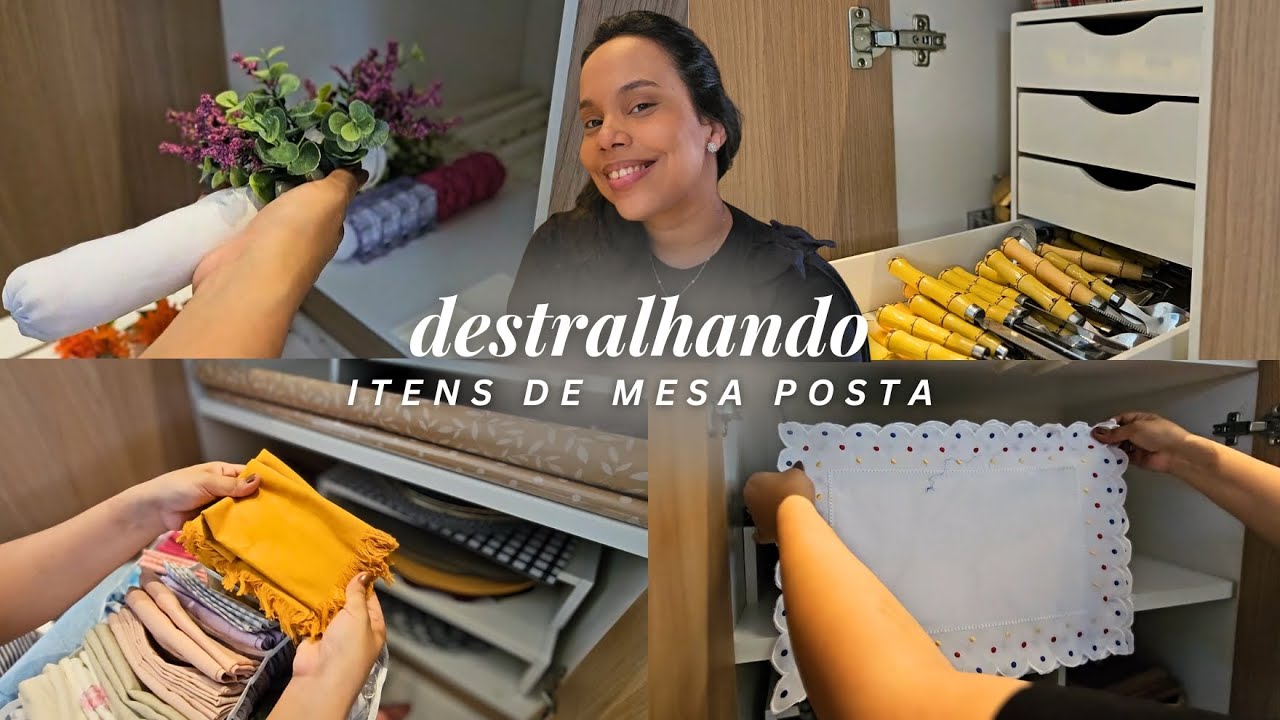 ITENS DE MESA POSTA | Desapegando do meu acervo de mesa posta | PARTE 1