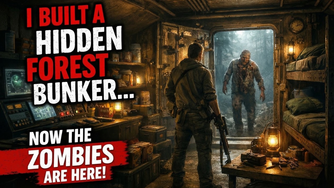 I Built a Hidden Forest Bunker Meant for a Nuclear Apocalypse But the Zombie Outbreak Hit First