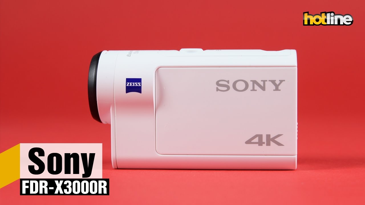 Sony FDR-X3000R — экшн-камера на все случаи жизни