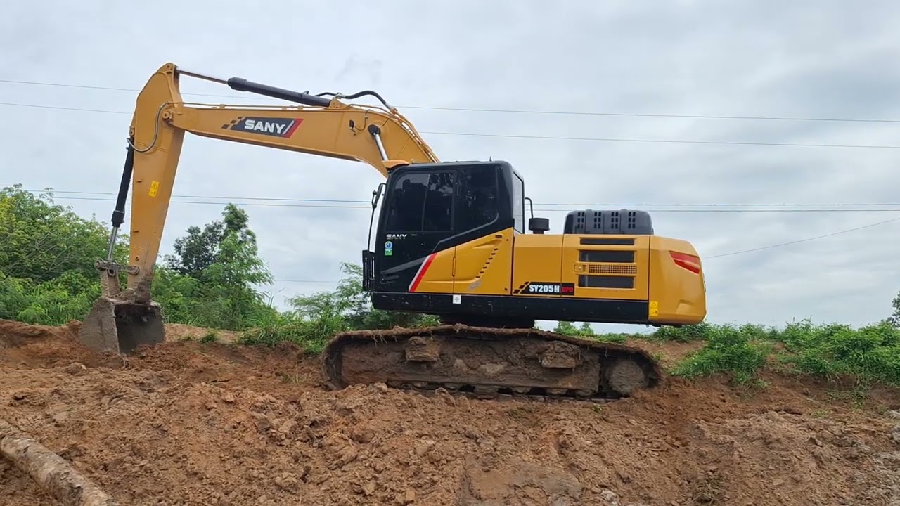 ใช้งานเต็มขั้น แต่ประหยัดน้ำมันเกินคาด Sany 205H dpc โฉมใหม่