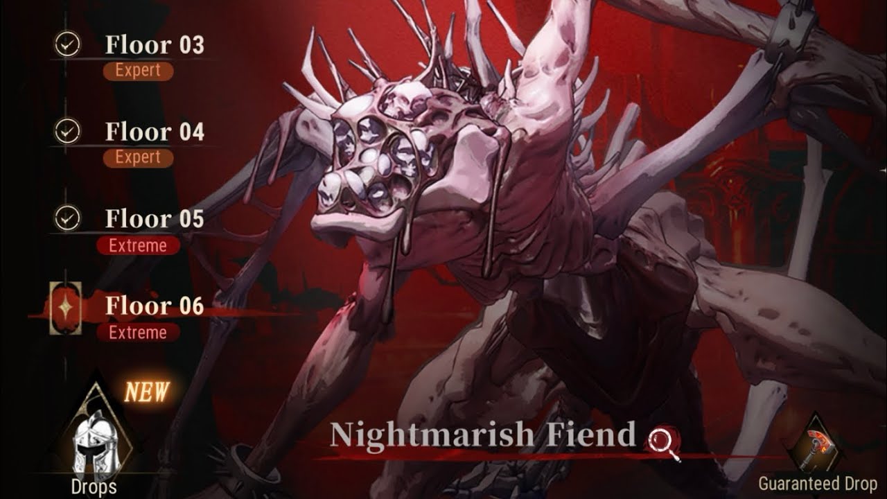 Nightmarish Fiend | Floor 06 | Tomb of the Fallen | Silver and Blood
