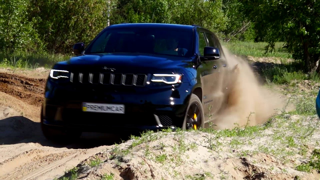 Test Jeep Grand cherokee trackhawk 2018 6.2L 707 HP