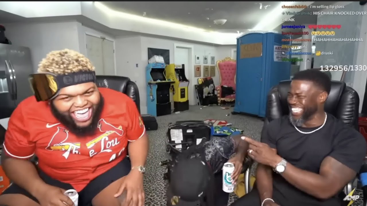 Druski Making Kevin Hart Laugh for 10 minutes!