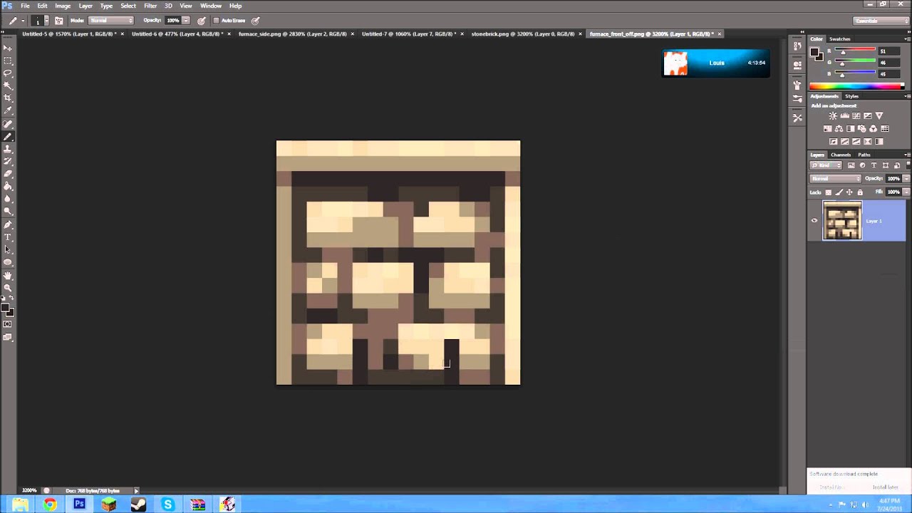 Texture Pack Time lapse - Doing more things