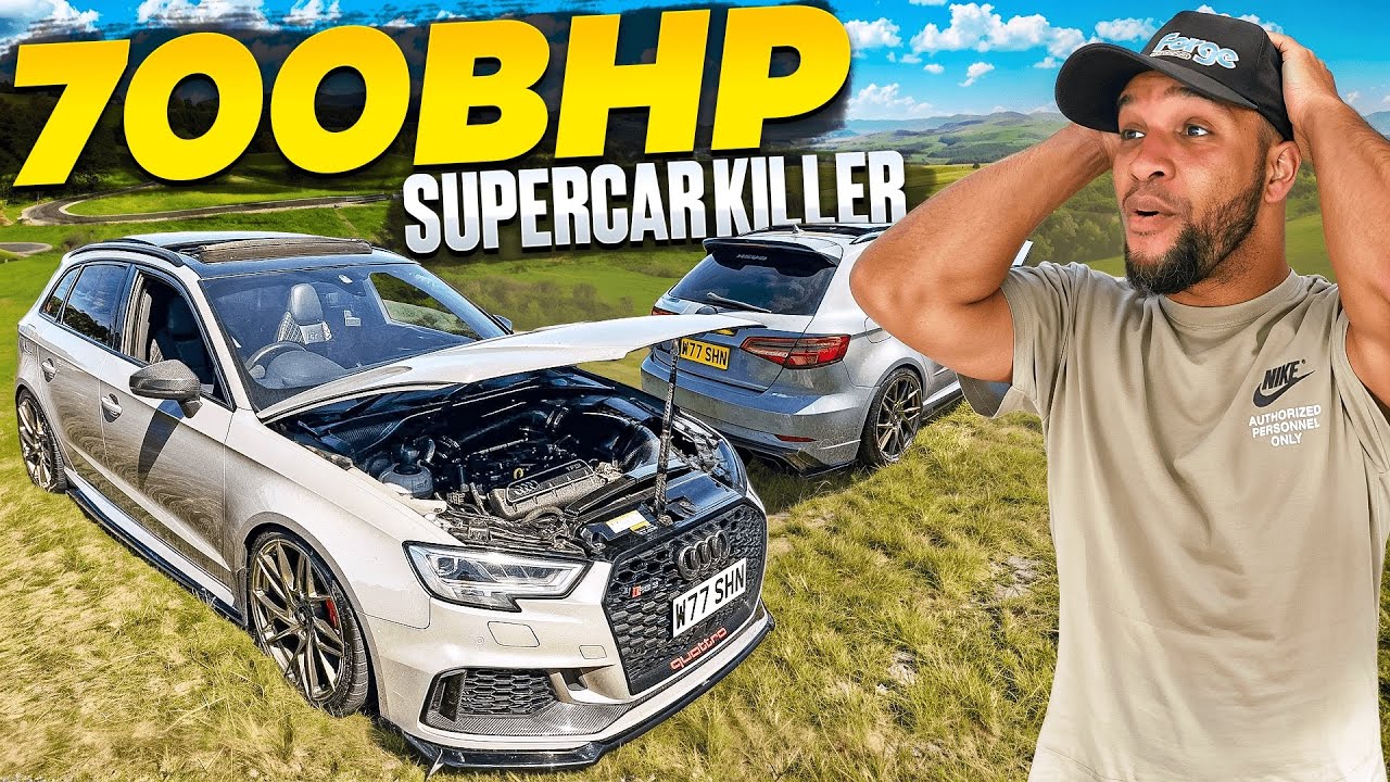 700Bhp Big Turbo Stage 3 Audi Rs3 Goes Wild In The Streets!