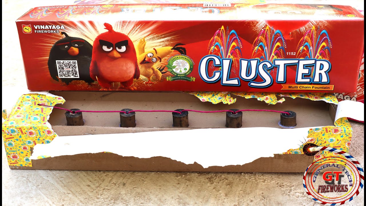CLUSTER FOUNTAIN Sonny Fireworks #sonnyfireworks #sonyfireworks #diwalistash2024