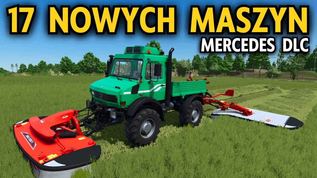 17 NOWYCH ŚWIETNYCH MASZYN 🔥 MERCEDES-BENZ DLC 🔥 Pierwsze wrażenie, prezentacja