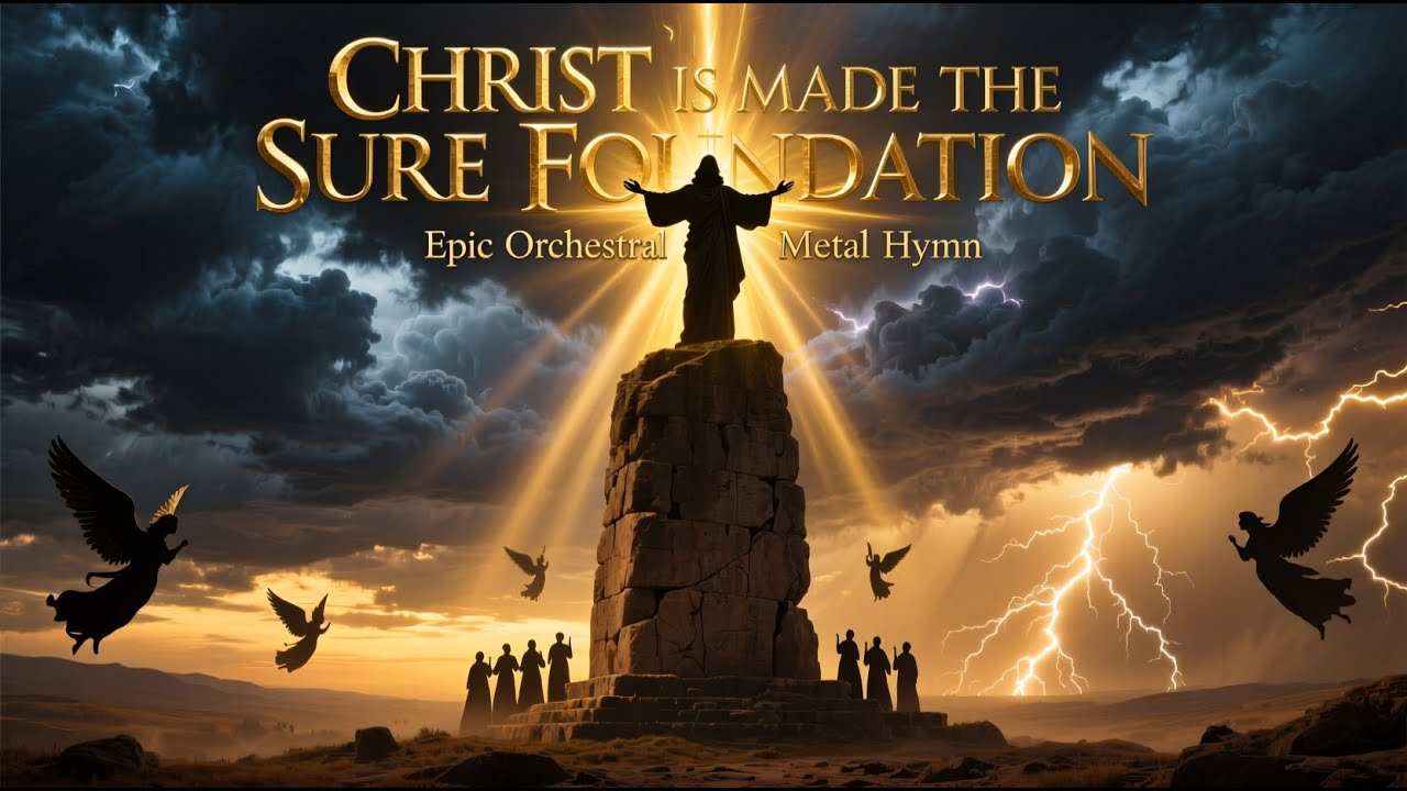 CHRIST IS MADE THE SURE FOUNDATION | Epic Cinematic Hymn | Orchestra + Metal + Latin Choirs