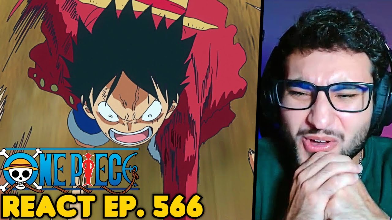 LUFFY DESTRÓI O HODY JONES!!!! React One Piece EP. 566
