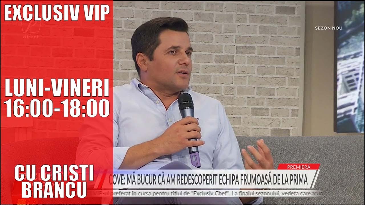 COVE, CEL MAI SINCER INTERVIU: ÎMI ÎNCURAJEZ COPIII ÎN ORICE VOR DORI EI SĂ FACĂ
