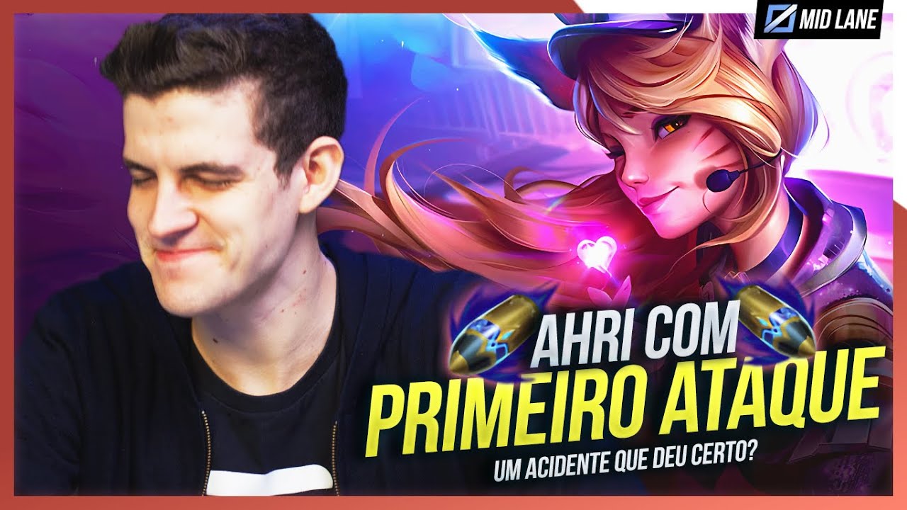 AHRI de Primeiro Ataque SEM QUERER! Deu pra usar a runa?! 🦊